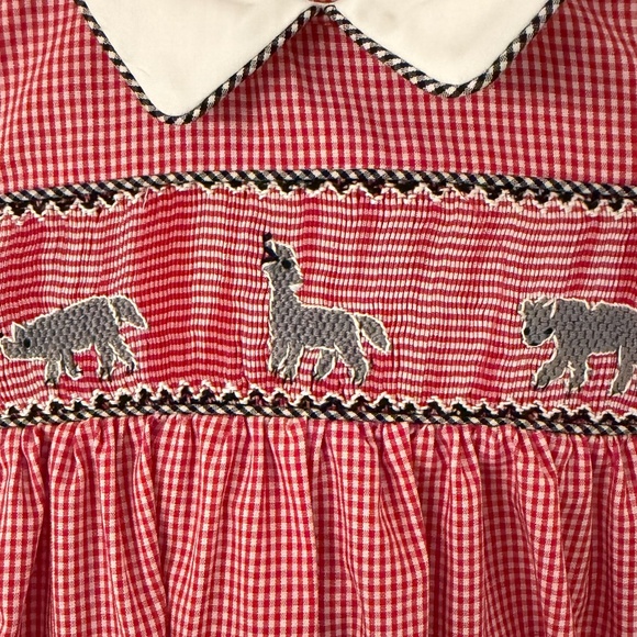 Ruth & Ralph Smocked Wolf Bubble, NWT, 9M - Picture 5 of 5